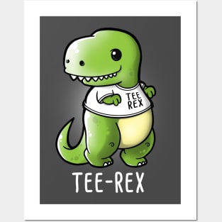 tee rex Posters and Art